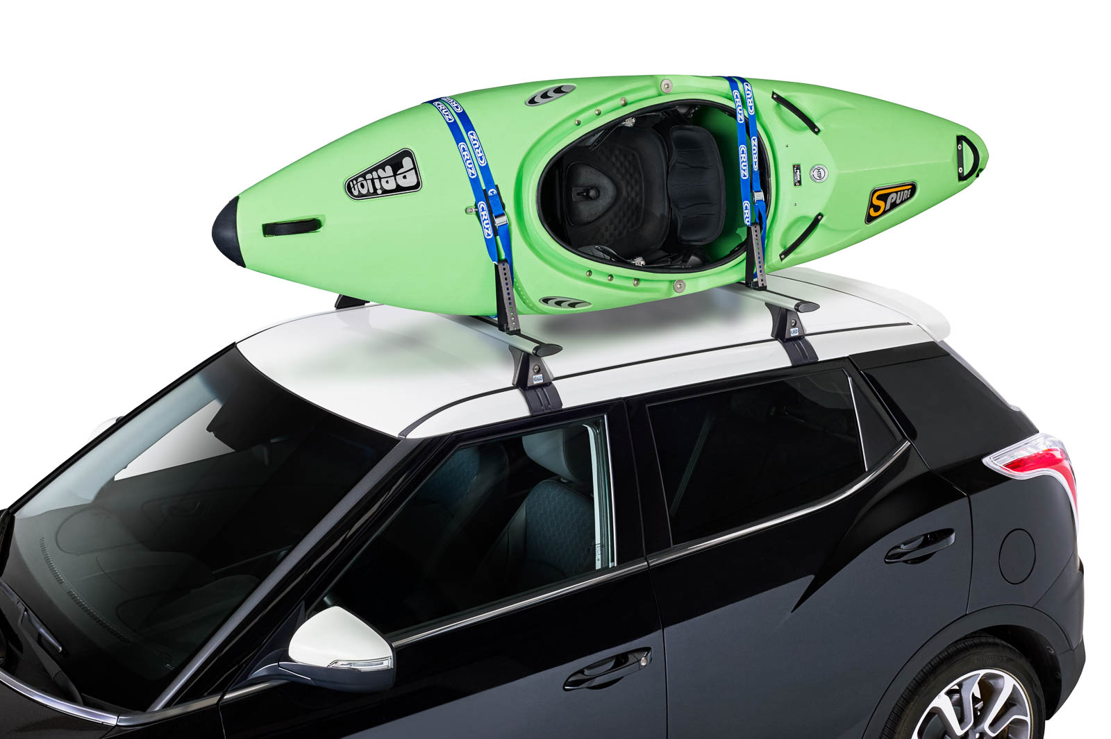 Klappbare Kajakträger für Dachträger